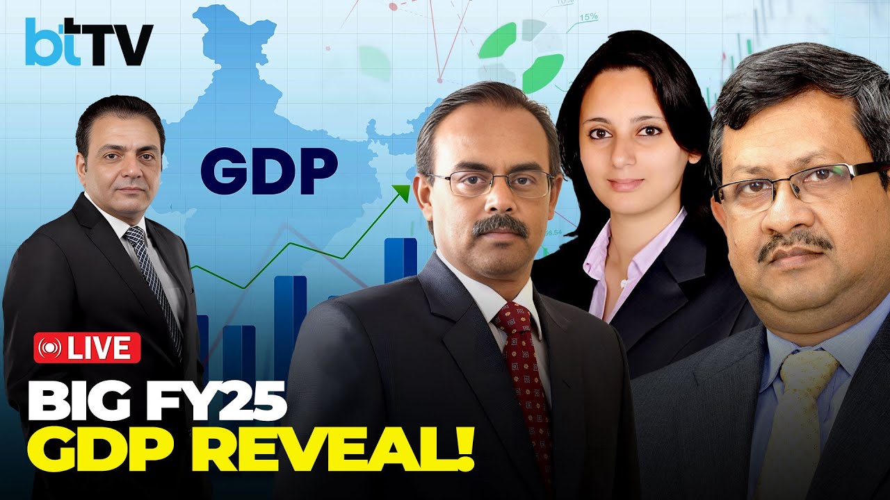 India Q4 GDP LIVE | FY 2024-25 Growth Numbers With Top Economists