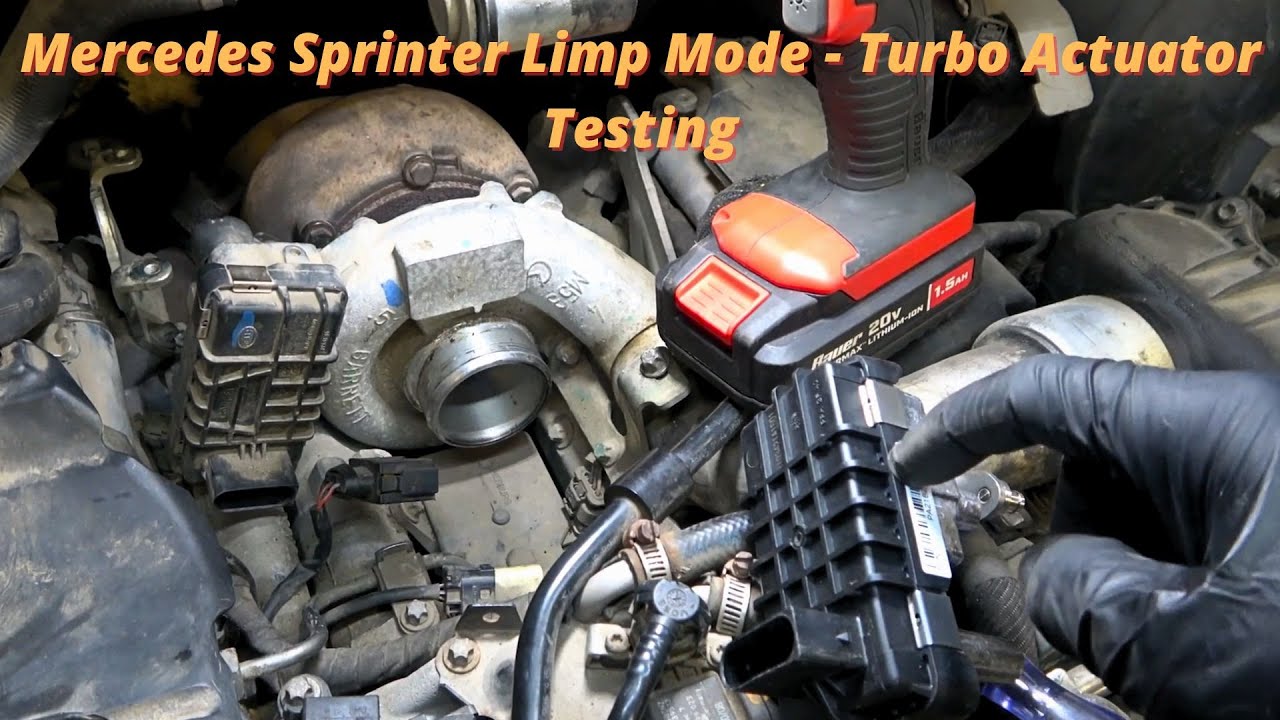 Mercedes / Dodge Sprinter Boost Pressure Regulator Control Positioner Error - Turbo Actuator Testing