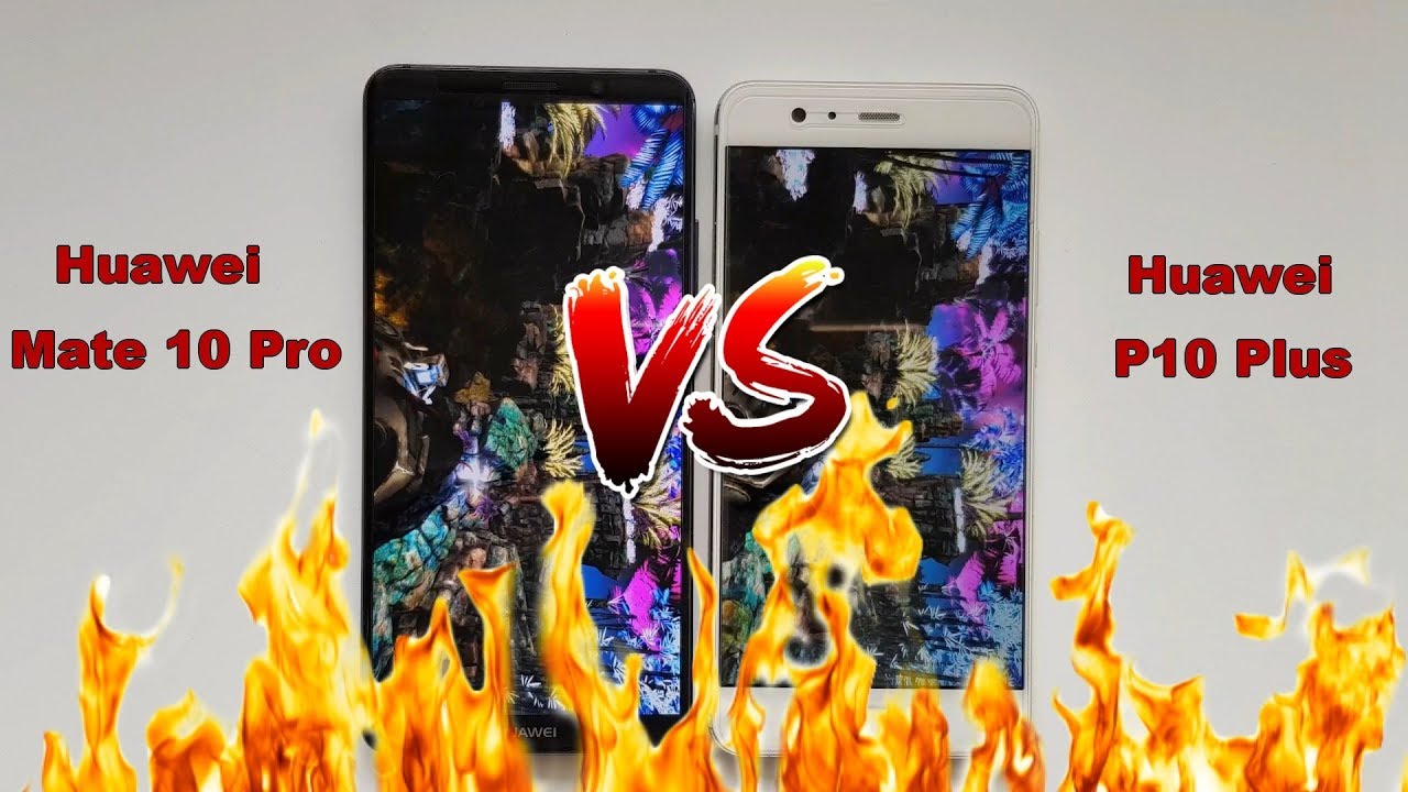 Huawei Mate 10 Pro vs Huawei P10 Plus - Antutu Thermal Throttling Benchmark Test!