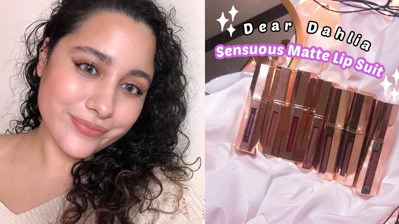 Dear Dahlia Sensuous Matte Lip Suit Collection | feeding into my lipstick obsession lol