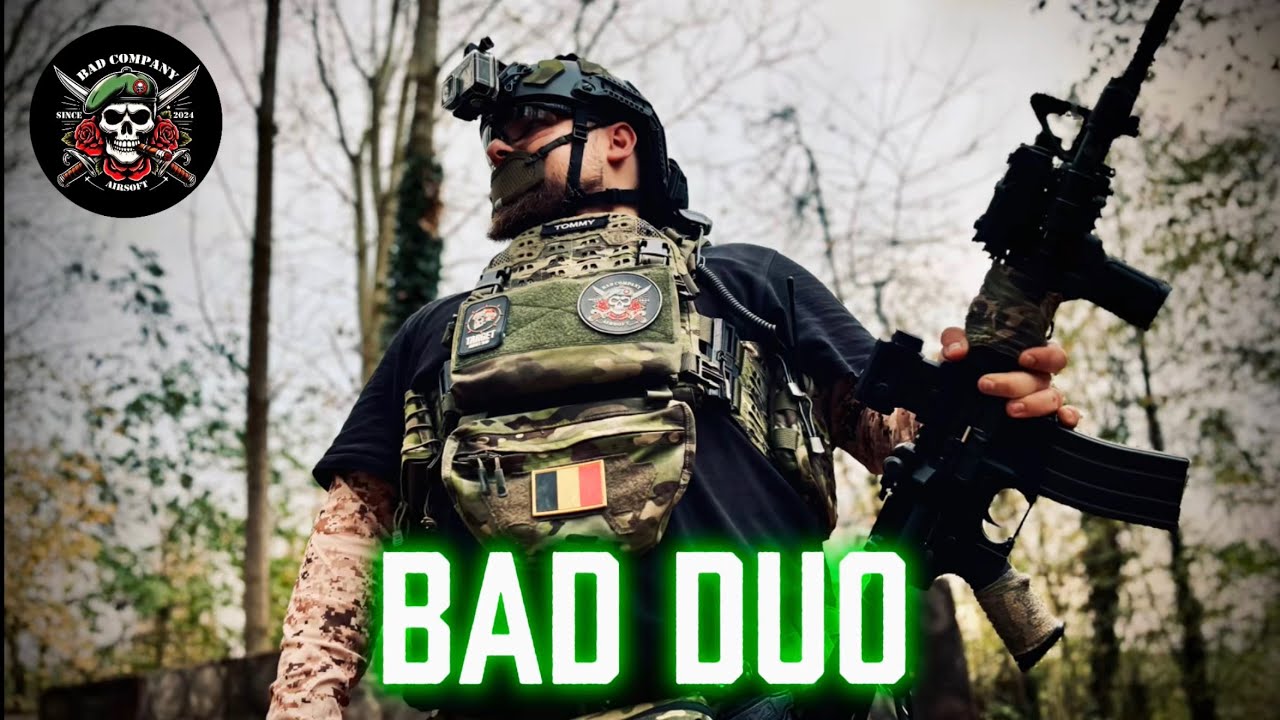 Le BAD DUO vs Le Collectif22 - Airsoft gameplay / L'intemporel Airsoft Game - MTW Gen 3