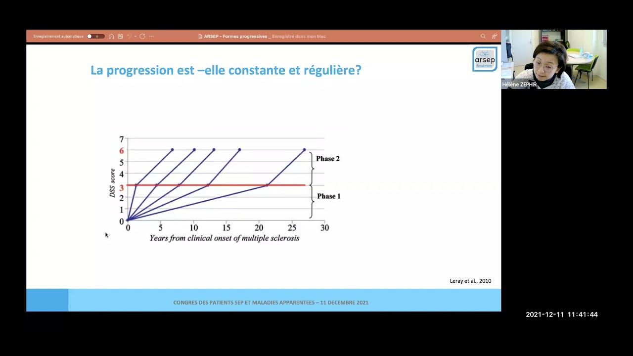 ATELIER DU CONGRES DES PATIENTS : Les SEP Progressives