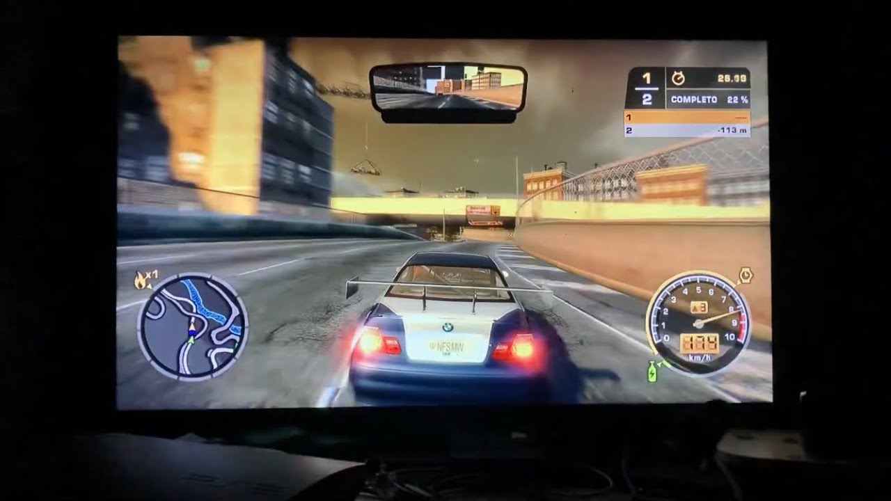 Need for speed MW 2005 Xbox 360 POV 
