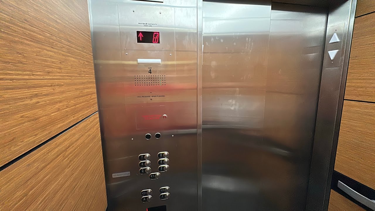 Otis (Schindler Mod) Traction Low Rise Elevators @ Rhodes Tower CSU Cleveland Ohio