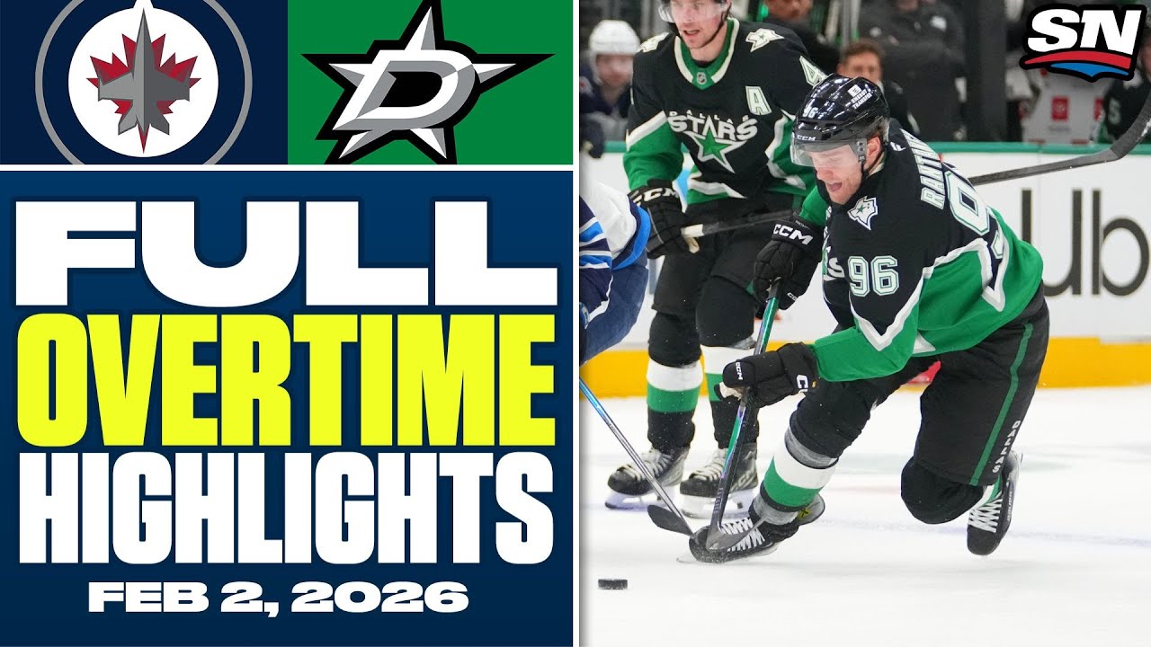 Winnipeg Jets at Dallas Stars | FULL Overtime Highlights - February 2, 2026