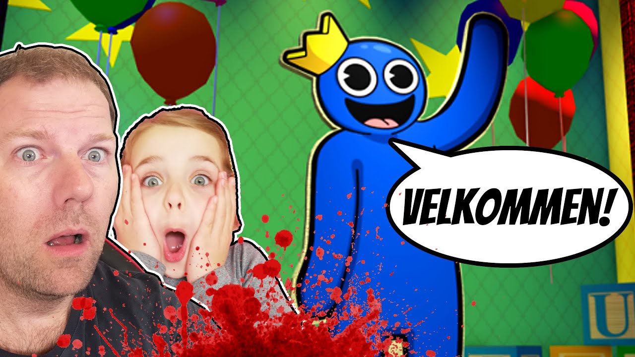 Kan vi OVERLEVE Rainbow Friends i ROBLOX!