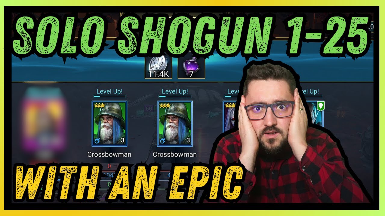 💥 EASIEST Solo Shogun EVER! ALL STAGES 💥 From Zero To Hero Tolf Solo Shogun | RAID SHADOW LEGENDS