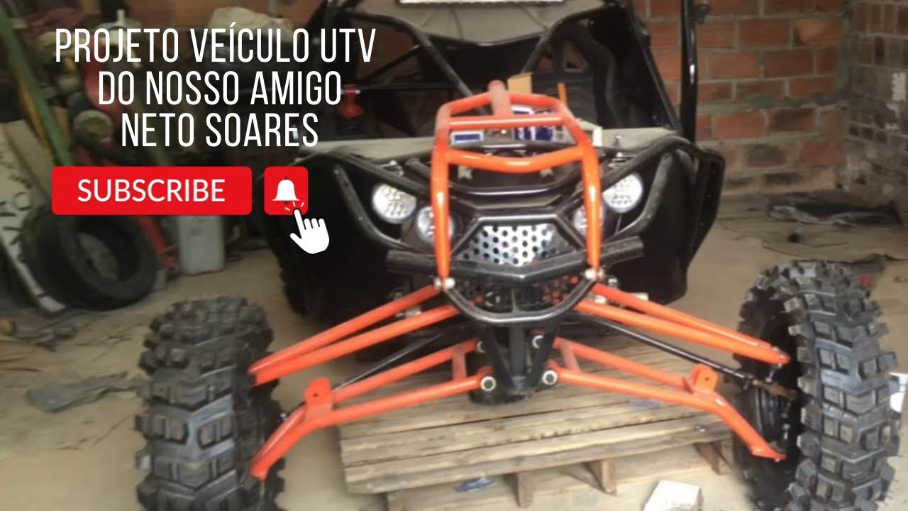 PROJETO VEÍCULO GAIOLA AP 1.8 CENTRAL UTV 4x2 OFF ROAD DO NOSSO AMIGO NETO SOARES.