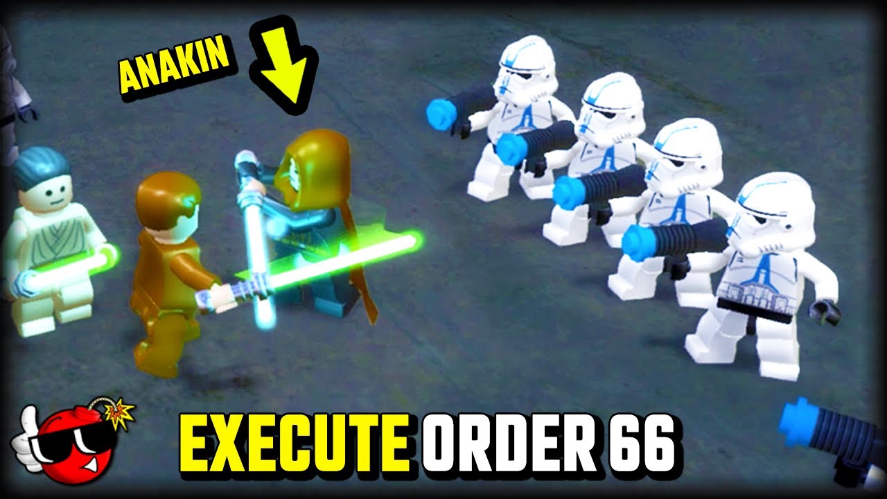CRAZY EPIC LEGO Star Wars Order 66 Jedi Temple BATTLE