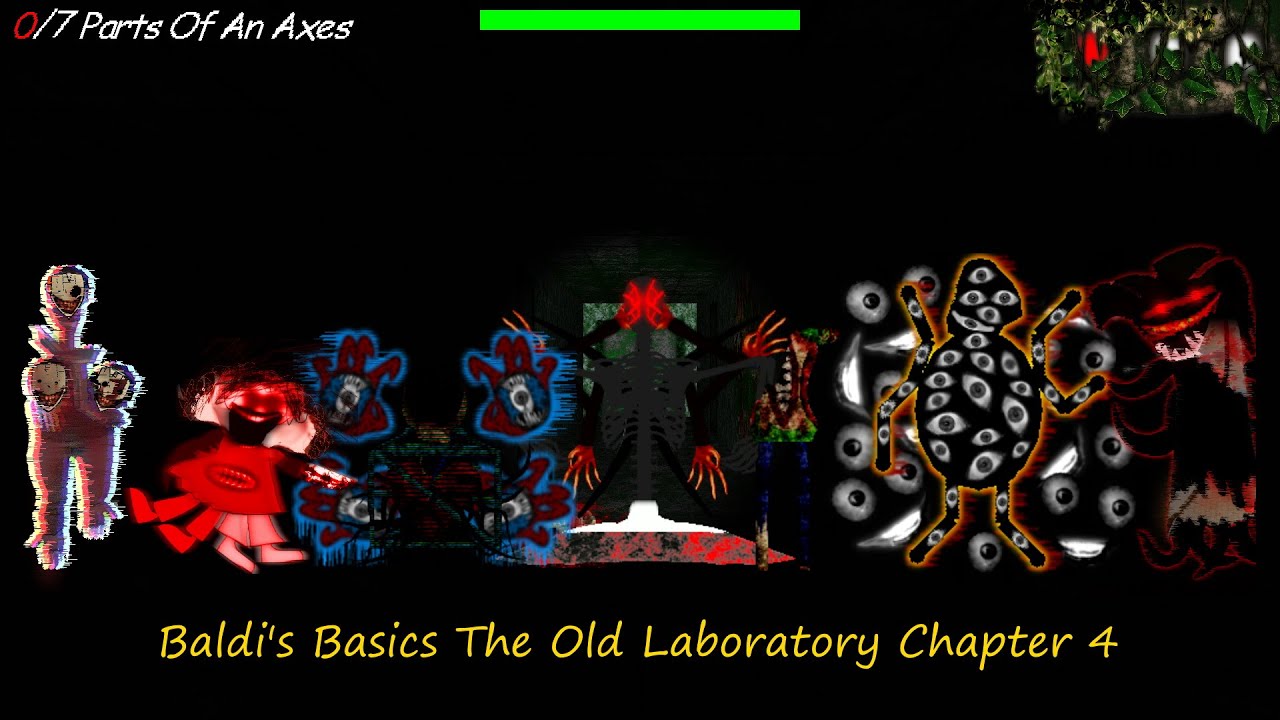 Baldi's Basics The Old Laboratory Chapter 4