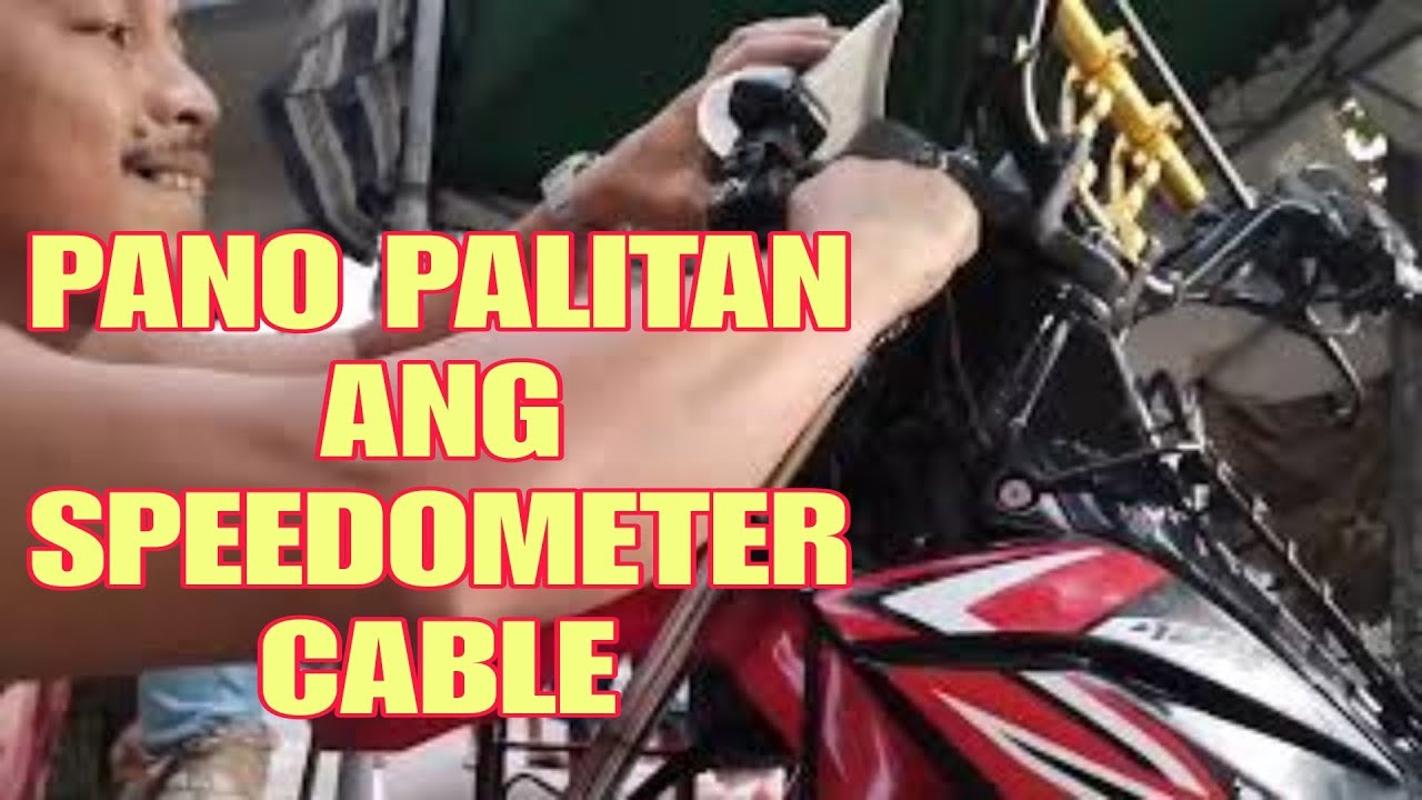 PANO IKABIT ANG SPEEDOMETER CABLE XRM 125