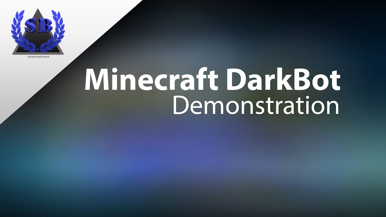 Minecraft DarkBot Demonstration