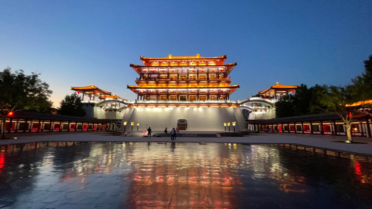 「4K HDR」Royal Gardens-Tang Paradise/西安大唐芙蓉园 重建皇家园林
