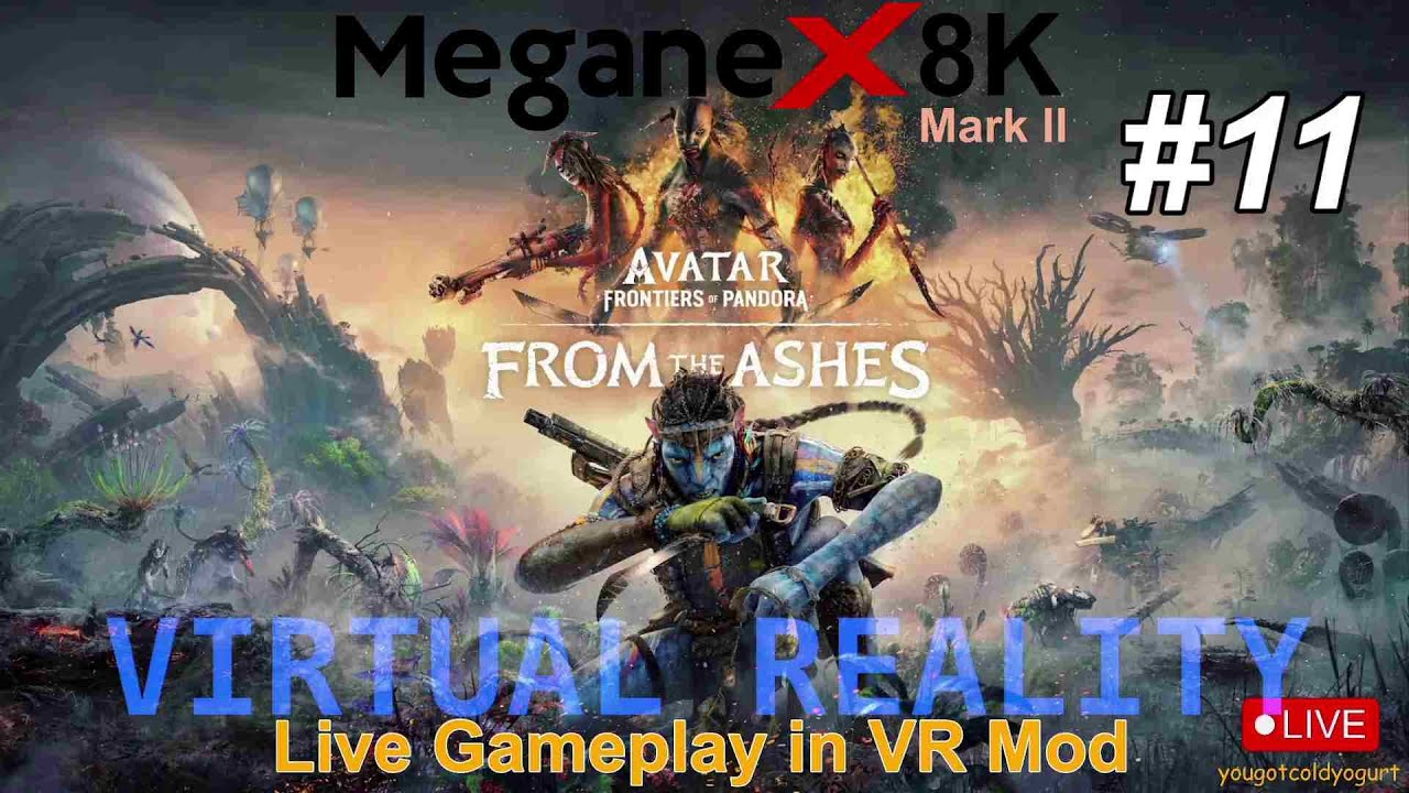 Avatar: From the Ashes VR Ending! 8K VR Headset / RTX 5090 PC / Live VR Mod Gameplay! Pt.11