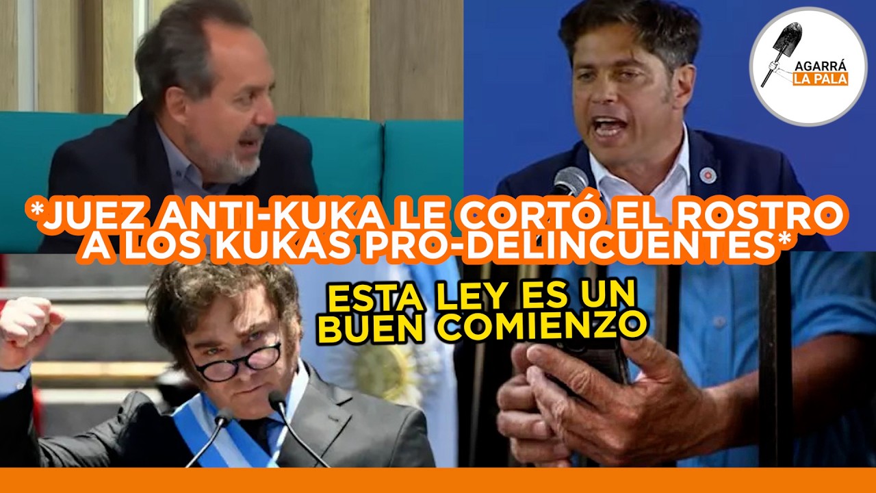 UN JUEZ ANTI-KUKA ATENDIÓ A TODOS LOS KIRCHOS PRO-DELINCUENTES Y LOS DEJÓ POR EL PISO