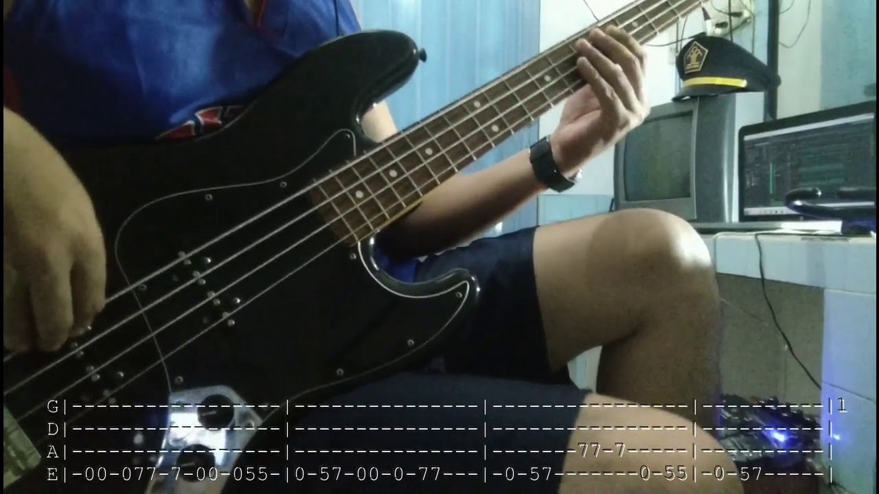 Wheatus - Teenage Dirtbag Bass cover n Tabs [Ges]