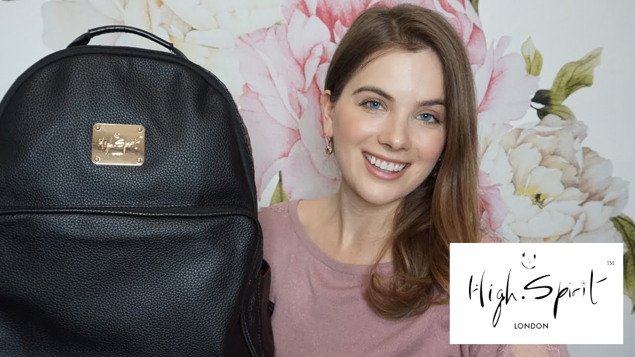 Мой новый (Очень Стильный!) Антиворовской рюкзак | Обзор на High Spirit Bag