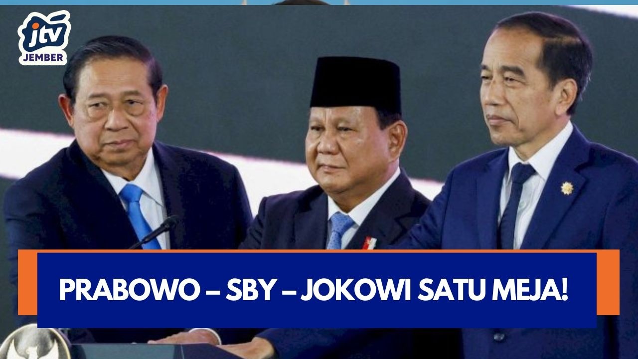 [LIVE] Momen Langka! Prabowo Kumpul Bareng SBY dan Jokowi di Istana