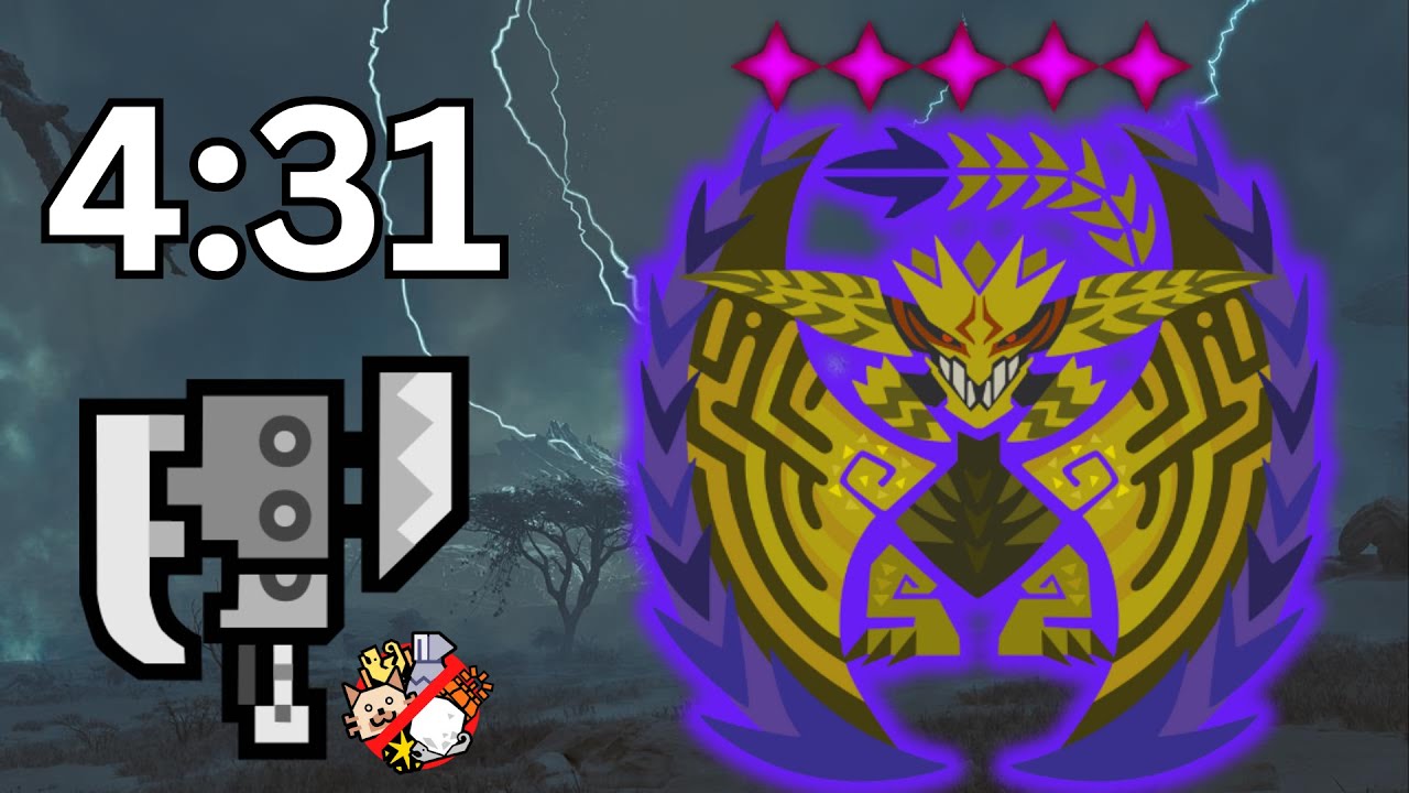 MHWilds: 9* Tempered Rey Dau 4:31 Switch Axe TA rules