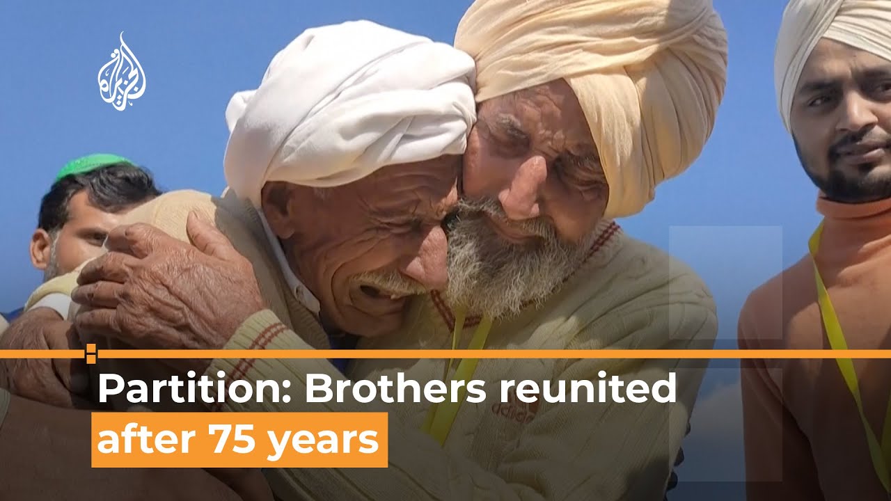 India-Pakistan partition: Brothers reunited after 75 years | Al Jazeera Newsfeed
