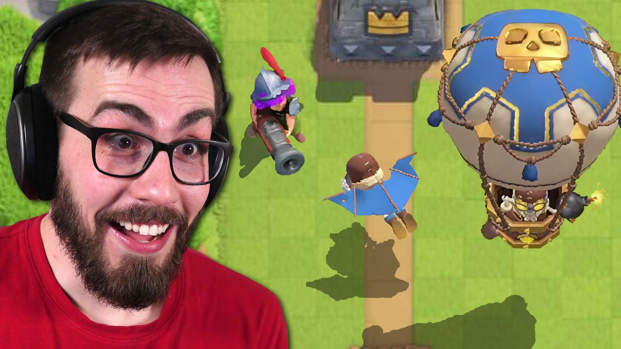 Hero Balloon is SO AWESOME! (Clash Royale)