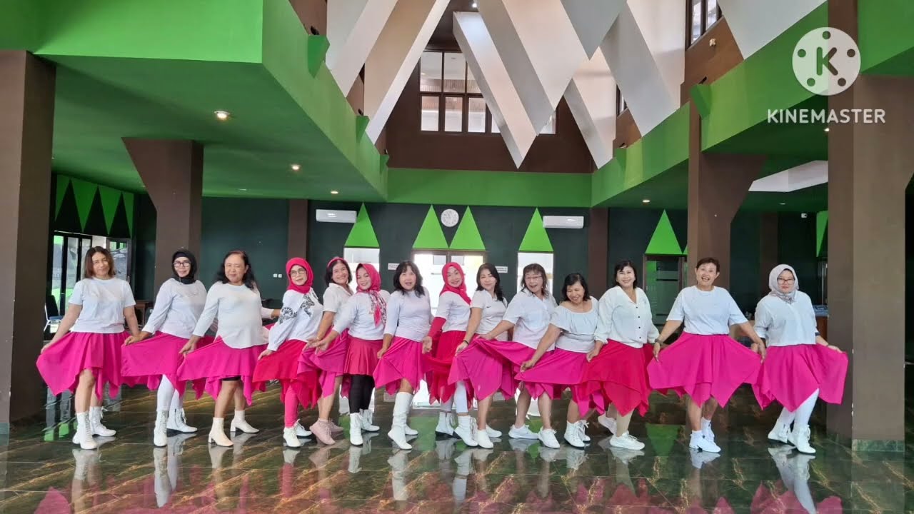 Diam diam jatuh hati // Line Dance // Choreo Ussy (INA) dan Suroto (INA)