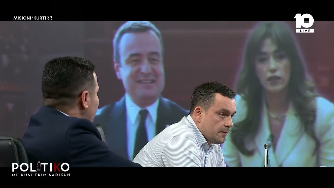 Krenar Shala ngrihet në këmbë dhe ia uron Kurti 3 tre panelistëve