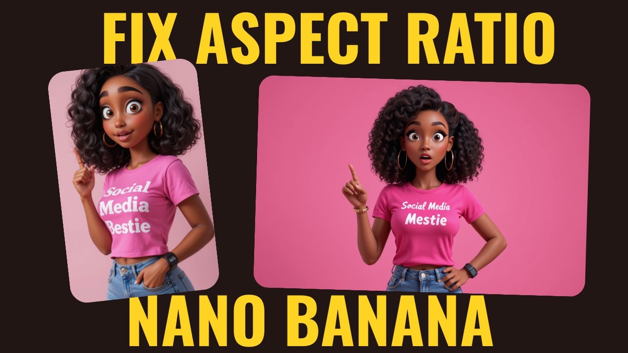 INSTANTLY Fix Gemini 'Nano Banana' Aspect Ratio Issues When Creating Images with this Trick