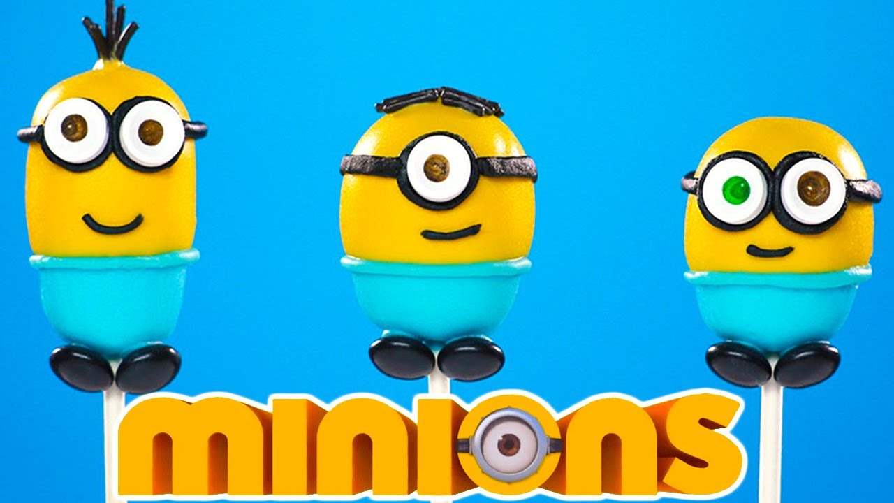 MINIONS CAKE POPS - NERDY NUMMIES
