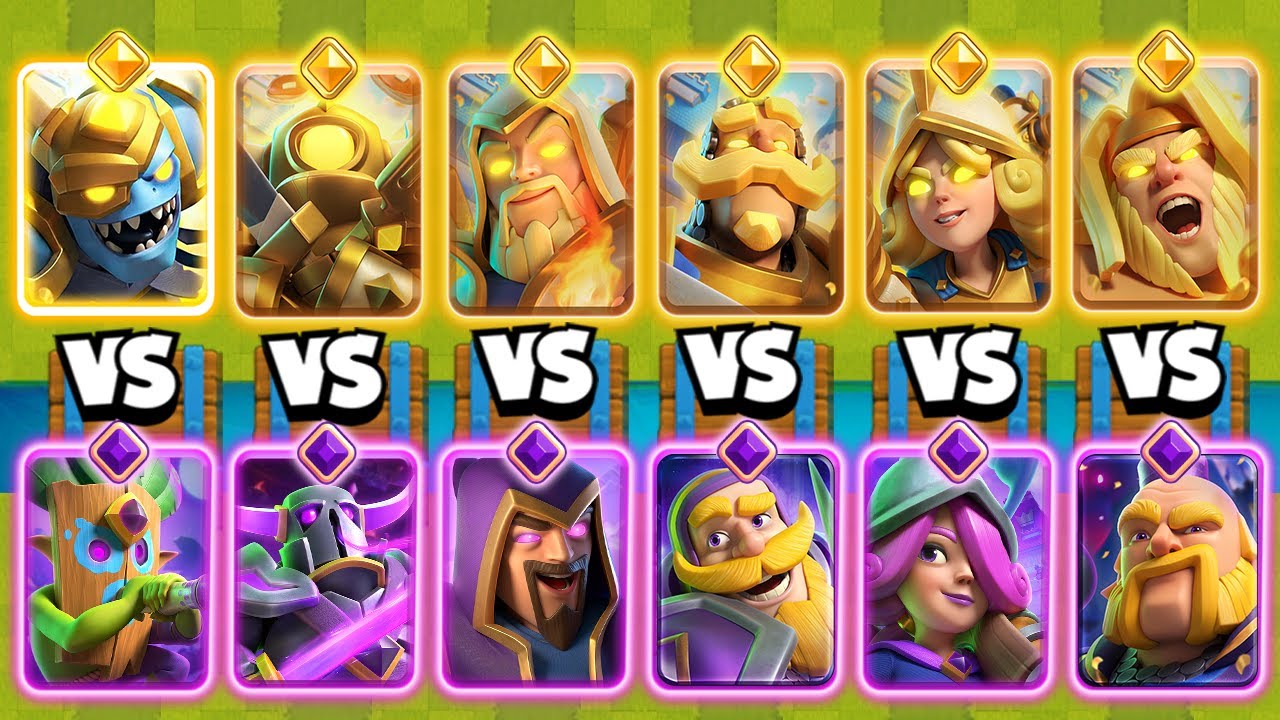 NEW HEROES vs EVOLUTIONS | QUALITY OLYMPICS | CLASH ROYALE