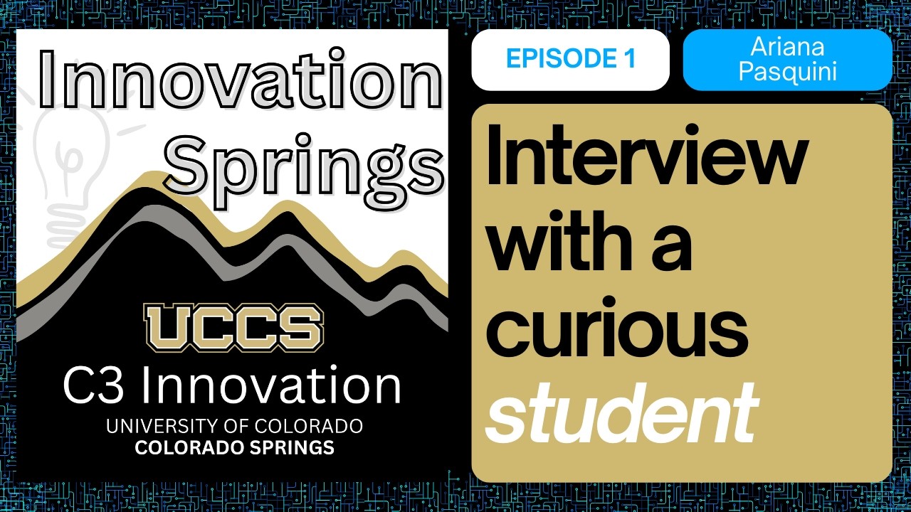 Student-led Projects with Ariana Pasquini, Innovation Springs Interview