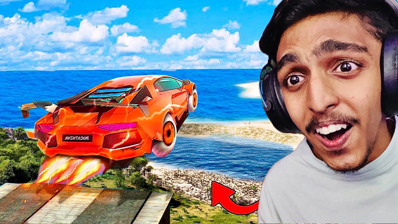 Jumping ULTRA FAST Car Across RIVER in Forza Horizon 5..🔥..!!