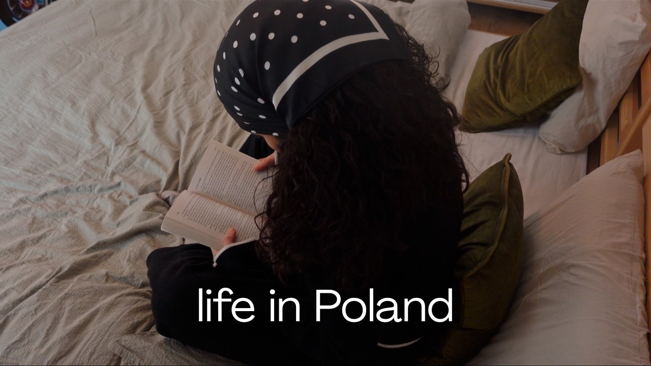 winter days in Poland 🇵🇱, getting through winter gently, slow snow day