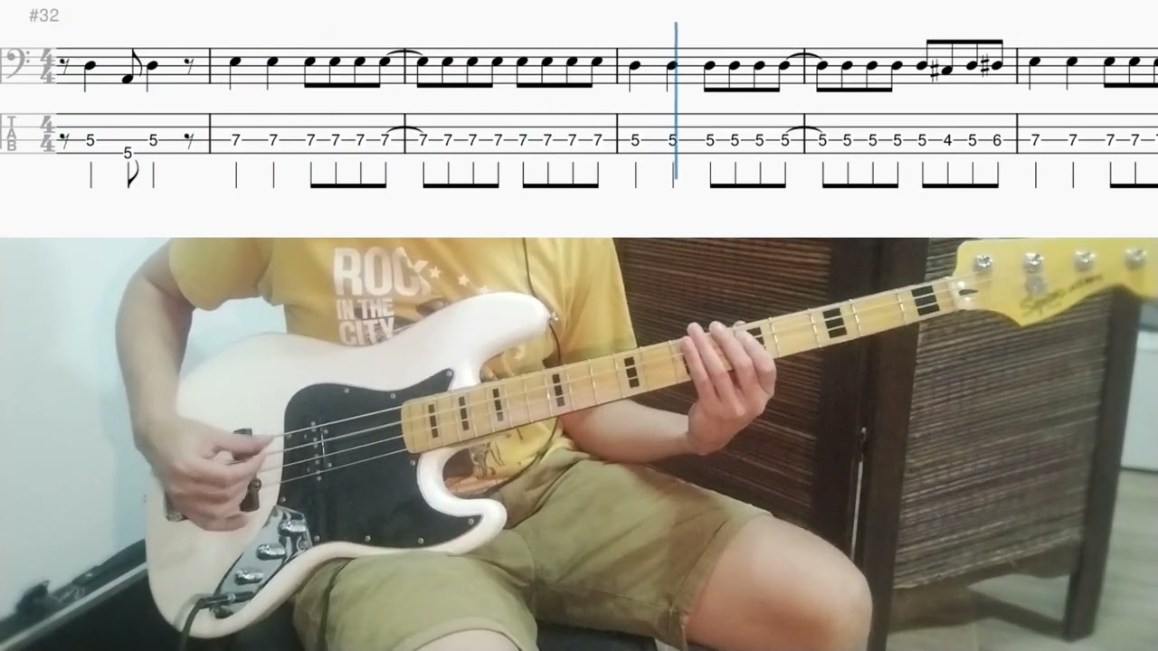 Y qué - Babasónicos - Bass Cover + Tabs