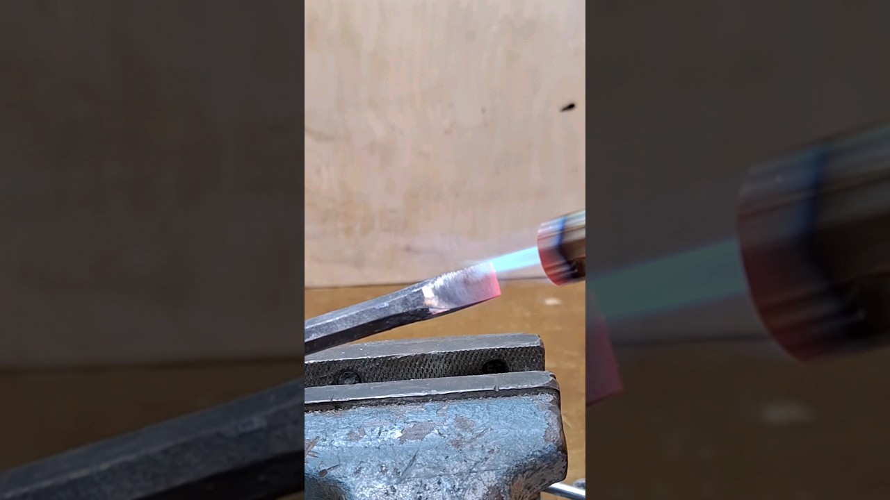 How to Harden Steel in Easy Way at Home #diy #youtubeshorts #tutorial #shorts