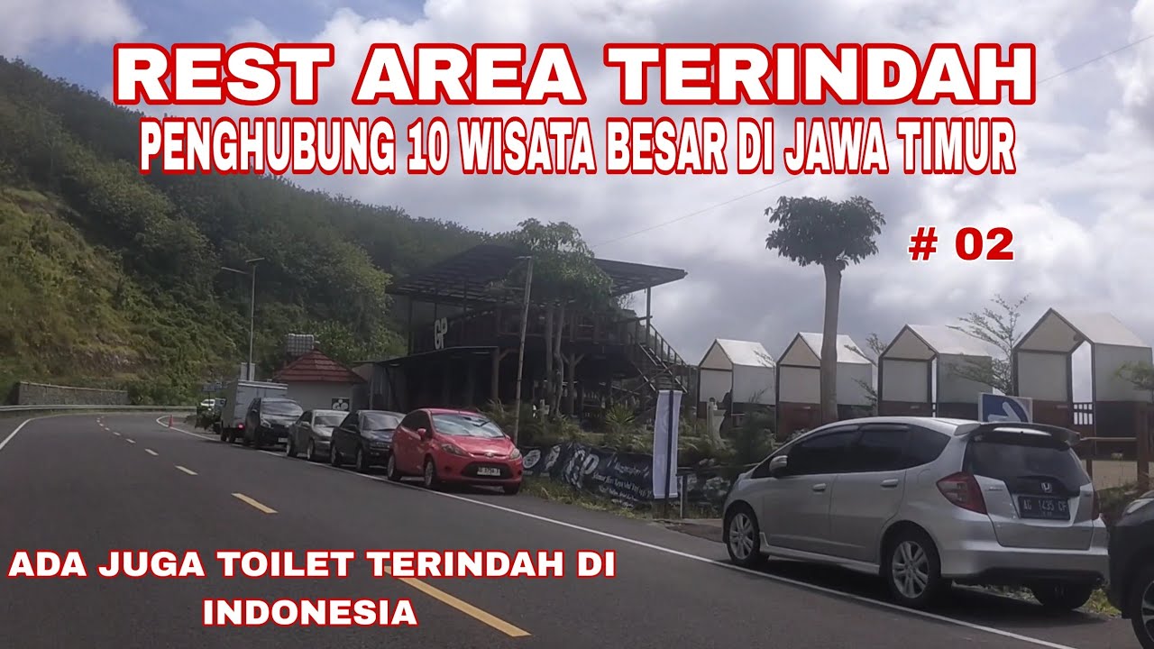 Rest Area Terindah Penghubung 10 wisata Besar Di Jawa Timur || Jls Tulungagung Blitar terbaru 