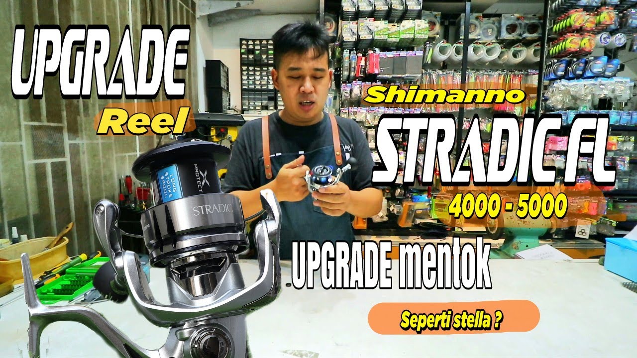Upgrade Reel Shimano Sradic fl 4000-5000