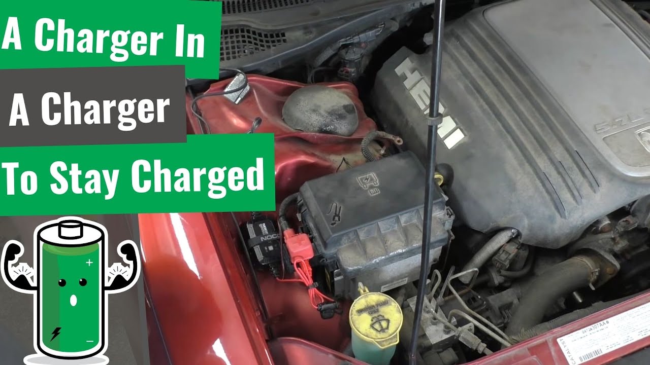 Put A Charger In A Charger To Keep It Charged