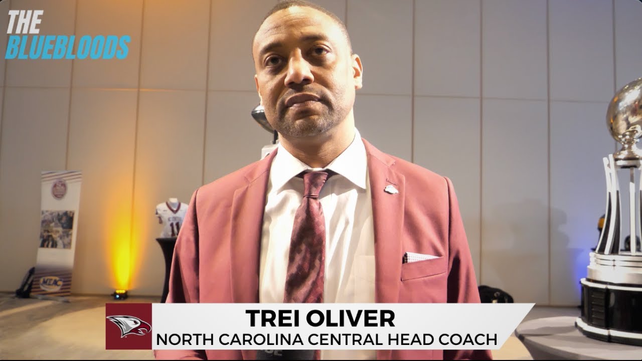 2023 MEAC Media Day: Trei Oliver (North Carolina Central Head Coach) | The Bluebloods