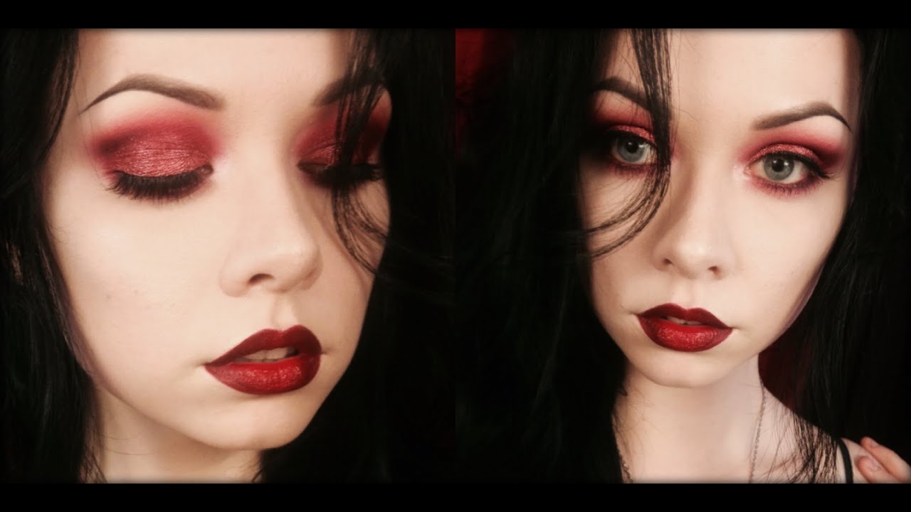 The Color of Blood - A Very Vampiric Valentine Makeup Tutorial