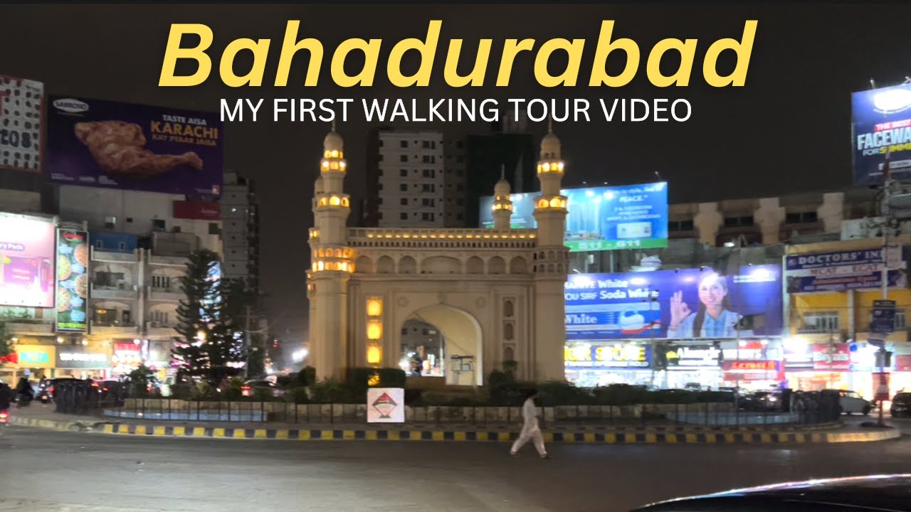 My First Walking Tour, Javed Nihari to Char Minar Chowrangi and Market Area | Karachi, Pakistan