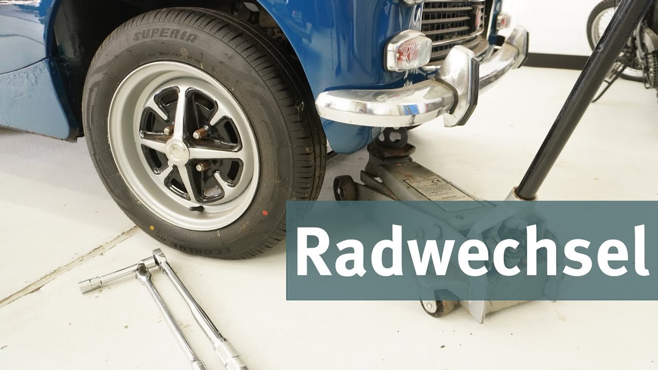 Radwechsel - Werkzeuge und Ablauf