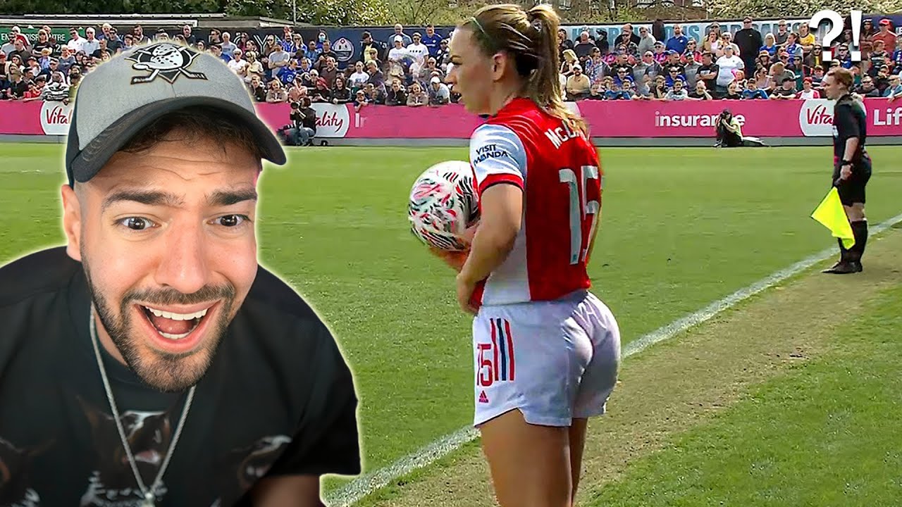 REAKTION auf Die verrücktesten Momente im Frauenfussball😂