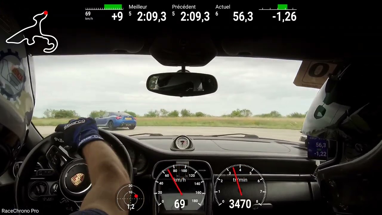Circuit Chambley 07.07.2024 Porsche 997.2 C2S X51 2:06,75