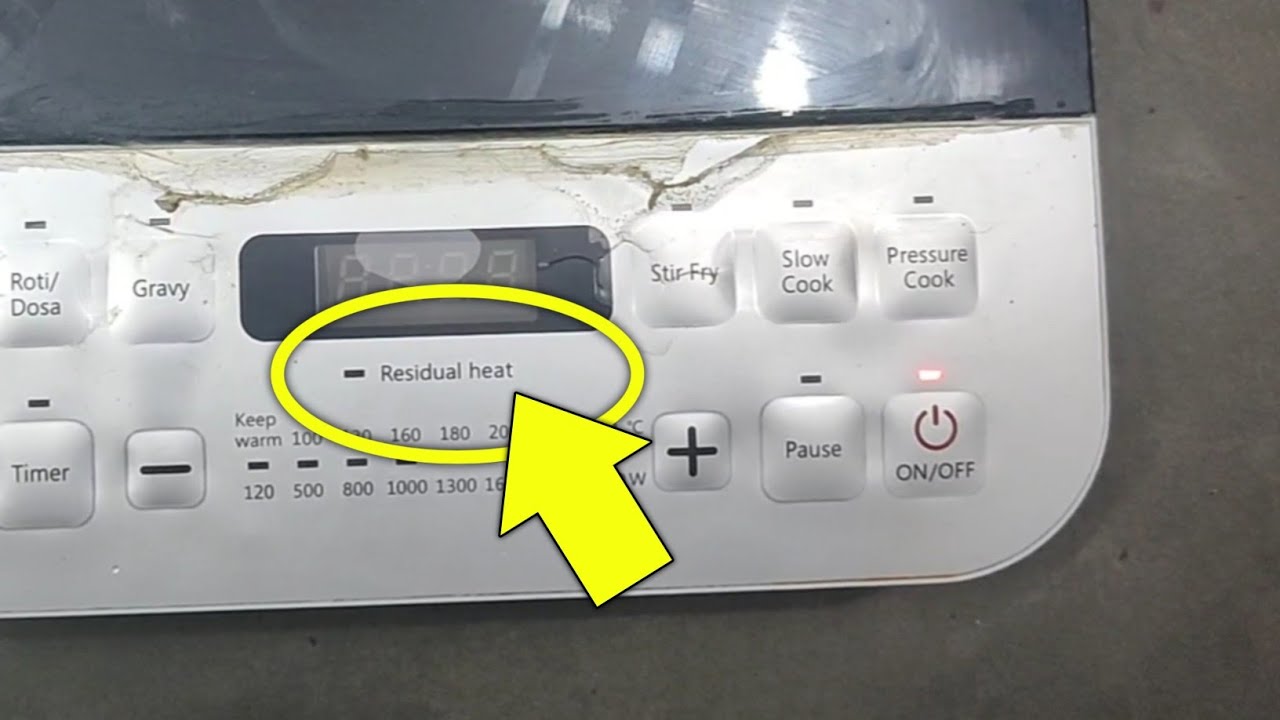Residual Heat Ka Matlab | Residual Heat In Philips Induction Cooker