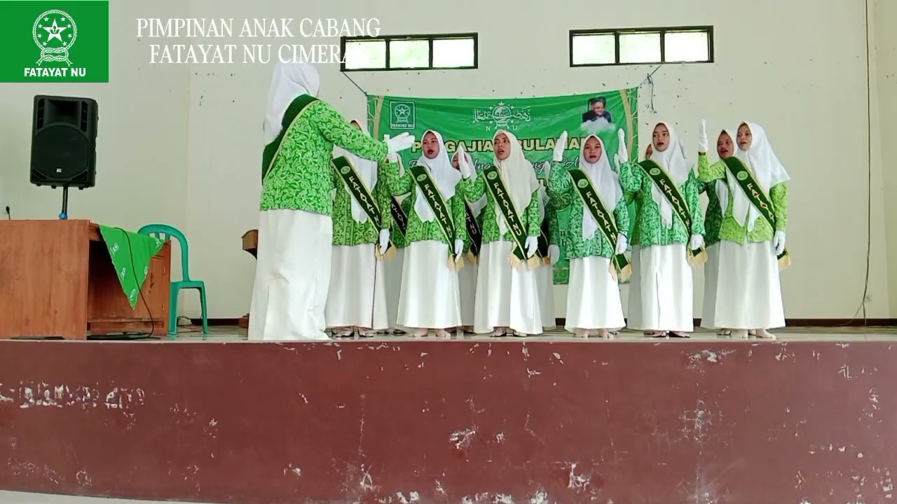 MARS FATAYAT NU Dibawakan oleh RANTING MASAWAH.  #masyaallahtabarakallah #fatayatnu  #fypシ 