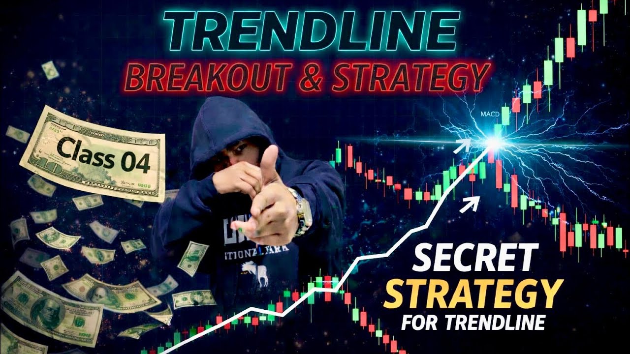Secret Trendline Breakout Strategy for Beginners Most important CLASS#04
