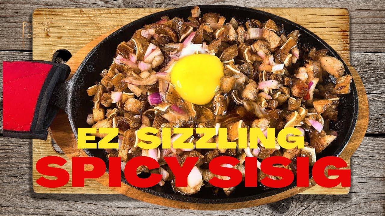 SISIG RECIPE l SISIG PULUTAN FROM THE SCRATCH l CRUNCHY SISIG RECIPE