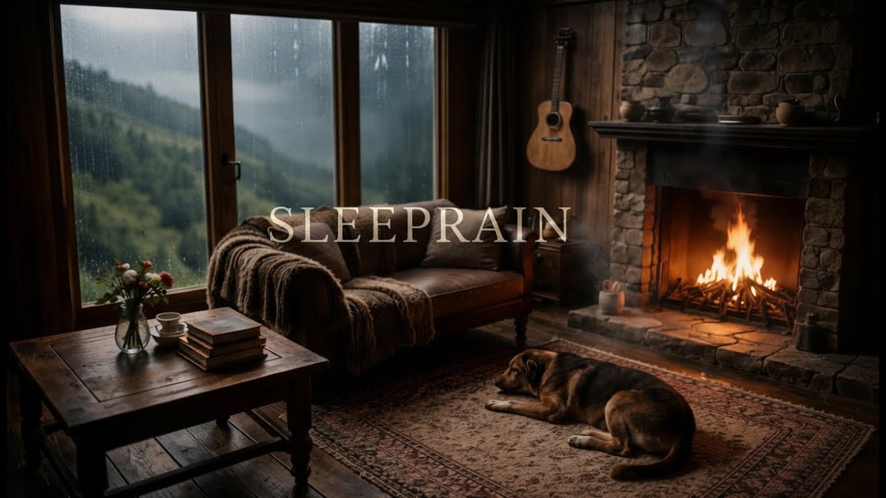 Rain and Acoustic Guitar for Mood Reset, Calm Mind & Relaxation