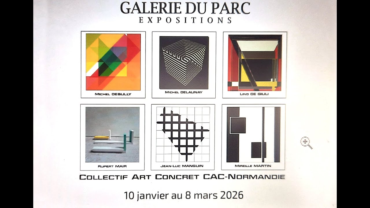 Mireille Martin et CAC Normandie: exposition Galerie du Parc 2026 à Notre-Dame-de-Gravenchon.